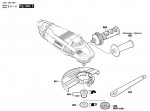 Bosch 3 601 H91 C00 Gws 22-230 Lvi Angle Grinder 230 V / Eu Spare Parts